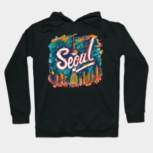 Seoul Retro South Korea t-shirt Hoodie